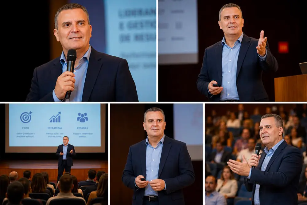João Marcos Cazula em conferência